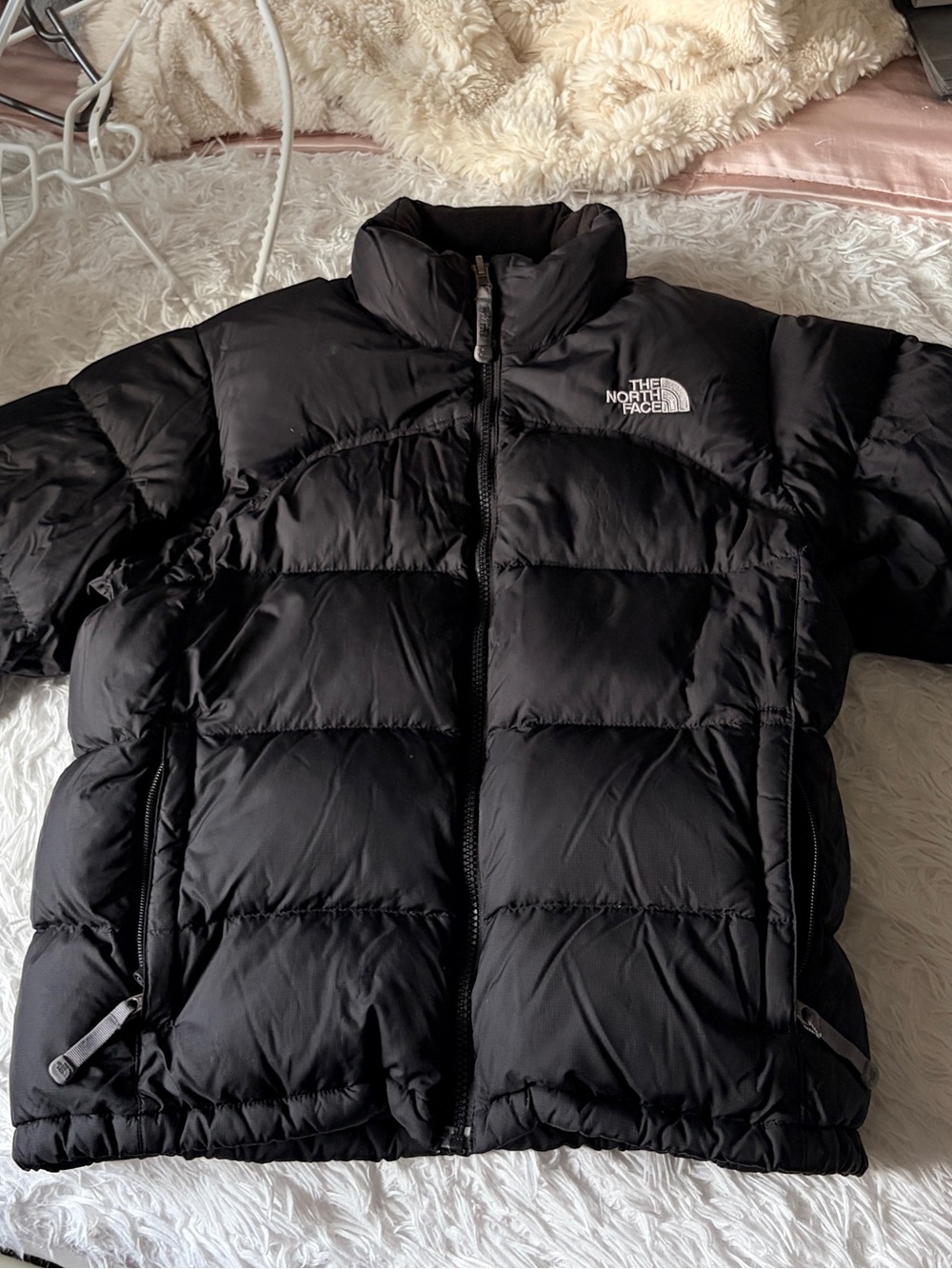 The North Face Black Down Puffer Coat
